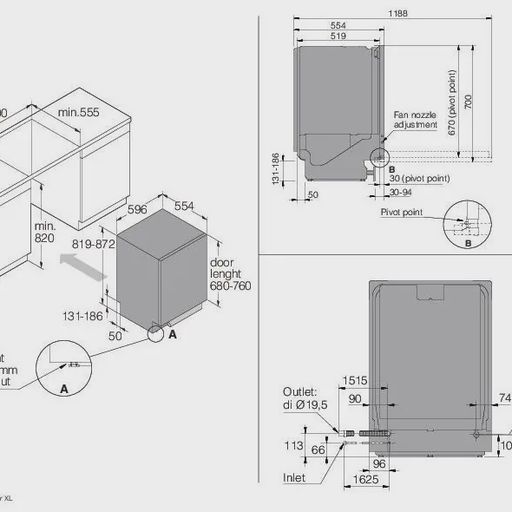 Встраиваемая посудомоечная машина ASKO DFI747MU
